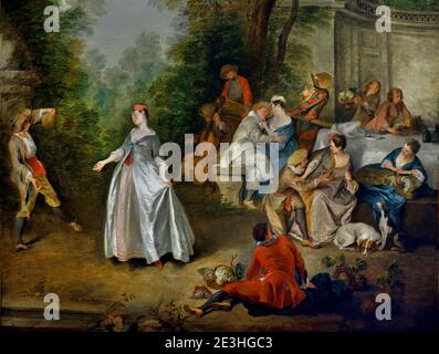 Herbst 1725-1730 von Nicolas Lancret 1690-1743 Frankreich, Französisch, Stockfoto