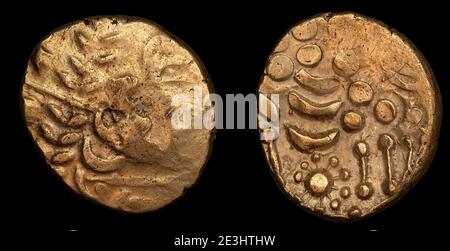 ABC 2332 Trinovantes Late Clacton Stater Stockfoto