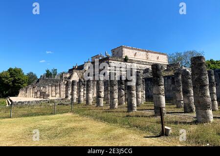 Alte maya-Ruinen von Chichen Itza, Halbinsel Yucatan, Mexiko Stockfoto