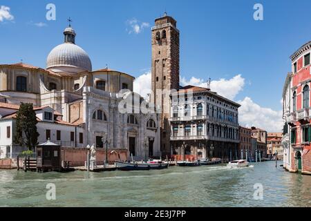 Jeremias Kirche Chiesa di San Geremia am Canal Grande, Venedig, Italien Stockfoto