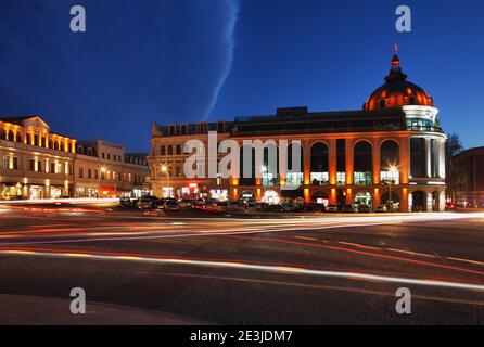 Davit Aghmashenebeli Square in Kutaissi. Imereti Provinz. Georgien Stockfoto