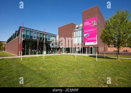 Museum für Archäologie, LWL, Herne, Ruhrgebiet, Nordrhein-Westfalen, Deutschland, Europa Stockfoto