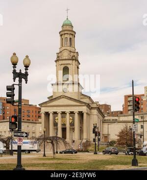Washington DC, USA - 17. Januar 2021: National City Christian Church Washington DC USA Stockfoto