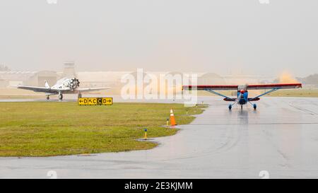 Die unglaubliche Stuart Air Show Stockfoto