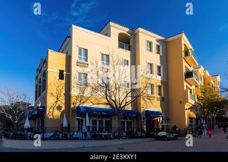 Las Vegas, 16. JANUAR 2021 - Luna Rossa Restaurant in Lake Las Vegas Stockfoto