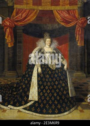 Maria de' Medici (1573-1642). Echtgenote van Hendrik IV, koning van Frankrijk Stockfoto