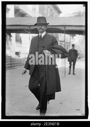 MARSHALL, THOMAS RILEY. Gouverneur von Indiana, 1909-1913; VIZEPRÄSIDENT DER VEREINIGTEN STAATEN, 1913-1921 Stockfoto