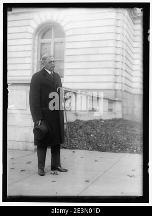 MARSHALL, THOMAS RILEY. Gouverneur von Indiana, 1909-1913; VIZEPRÄSIDENT DER VEREINIGTEN STAATEN, 1913-1921 Stockfoto