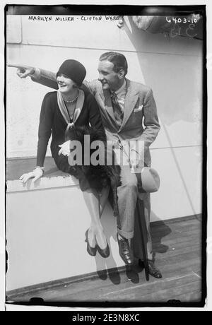 Marilyn Miller – Clifton Webb Stockfoto