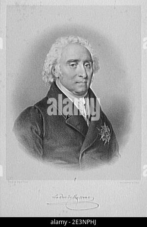 Maret, duc de Bassano. Stockfoto