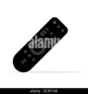 TV-Symbol für Fernbedienung. Flache Vektor-Fernbedienung Video modernes Design Gerät Stock Vektor