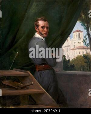 Horace Vernet, Self-Portrait in Rome, painting, 1832 Stockfoto
