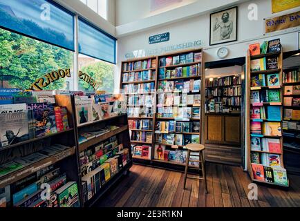 USA / Kalifornien / San Francisco / Buchhandlungen /unabhängige Buchhandlung von Landmark City Lights in San Francisco. Stockfoto