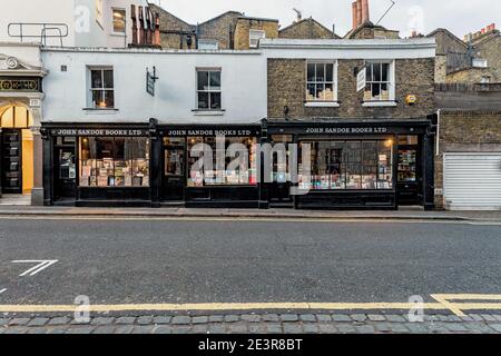 GREAT BRITAN / London / Buchhandlungen / John Sandoe Books in London Stockfoto