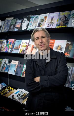 GREAT BRITAN / London / Buchhandlungen / Inhaber Jeremy Leslie Creative Director magCulture. Stockfoto