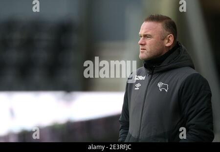 Derby County Manager Wayne Rooney Stockfoto