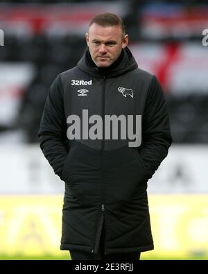 Derby County Manager Wayne Rooney Stockfoto