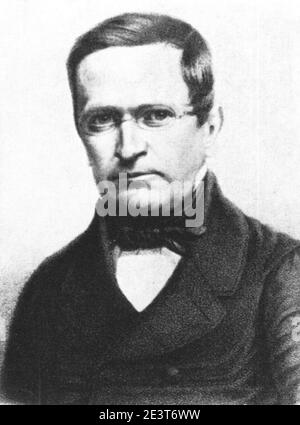 Manteuffel, Otto Theodor von (1805-1882). Stockfoto