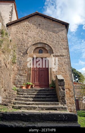 Kirche des heiligen Andreas in Arcidosso, Grosseto, Toskana, Italien Stockfoto