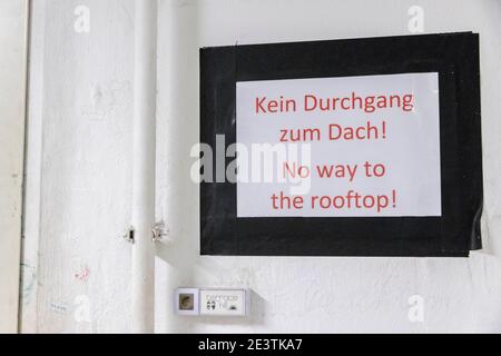 Hamburg, Deutschland. Der Flakturm IV G-Tower, einer der Flaktürme, die Adolf Hitler und die Nazis während des Zweiten Weltkriegs gebaut haben. März 2018 Stockfoto