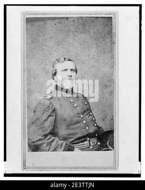 Generalmajor George Henry Thomas, Gewerkschaftsoffizier, Halbportrait, Vorderseite) - herausgegeben von E. & H.T. Anthony, New York Stockfoto