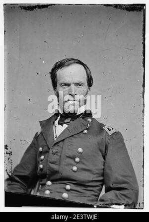 Generalmajor William T. Sherman Stockfoto