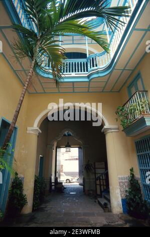 Casa de la condesa de La Réunion - Havanna - Kuba 1998 (Foto auf Fotofilm) Stockfoto