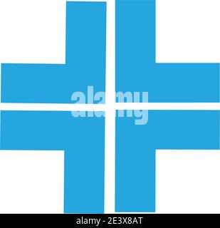 Gesundheit medizinische Logo template Vector Illustration Design Stock Vektor
