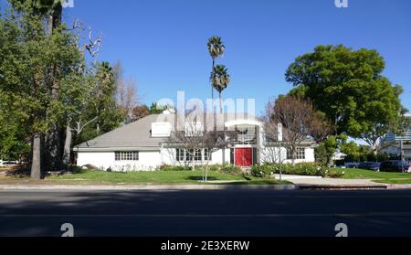 Sherman Oaks, Kalifornien, USA 20. Januar 2021 EINE allgemeine Sicht der Atmosphäre des ehemaligen Wohnsitzes von Liberace am 15405. Januar 20 2021 in Sherman Oaks, Kalifornien, USA. Foto von Barry King/Alamy Stockfoto Stockfoto