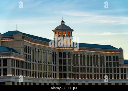 Das Bellagio Hotel & Casino in Las Vegas, NV Stockfoto