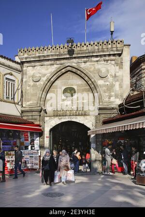 Großer Basar (Kapalıcarsı) in Istanbul. Türkei Stockfoto