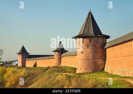 Retter Kloster St. Euthymius in Susdal. Russland Stockfoto