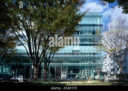 Sendai Mediathek, multi Toyo Ito Stockfoto