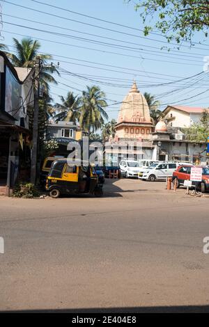 Rund Um Calangute Goa Stockfoto