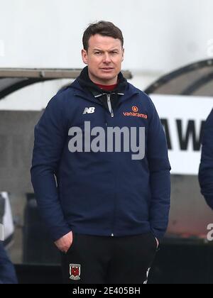 Datei Foto vom 09-01-2021 von Chorley Manager Jamie Vermiglio. Ausgabedatum: Donnerstag, 21. Januar 2021. Stockfoto