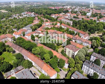 Bytom Stadt Luftbild. Oberschlesien in Polen. Stockfoto