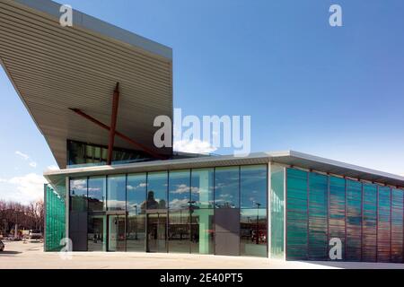 Ex Padiglione dell' Abbigliamento 2005 Architekt: Massimiliano Fuksas, 2005 Stockfoto