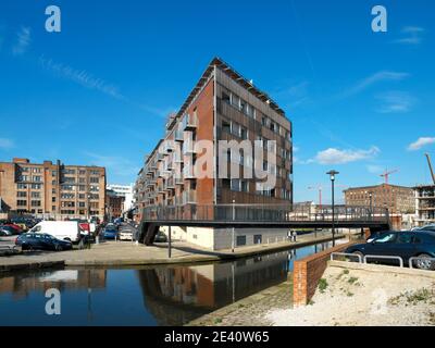Vantage Quay; Apartments, Manchester City Loft Entwicklungen Stockfoto