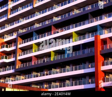 Air Apartments Adelaide, wohnhaus, casa, vivienda, Wohnhaus, Wohnhaus, casa, Mietshaus, mehrfamilienhaus, Mehrfamilienhaus, Mehrfamilienhaus residieren Stockfoto