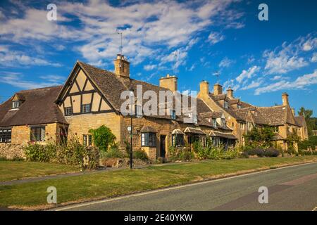 Großbritannien, England, Gloucestershire, Cotswold, Broadway Village Stockfoto