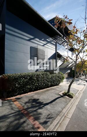 Terrace House, Brisbane, Australia, Australien, Architekten: Codd Stenders, 2005, , wohnhaus, casa, vivienda, Wohnhaus, Residenz, casa, tenem Stockfoto