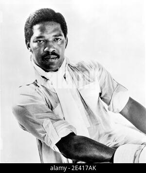 Singer Songwriter Edwin Starr in einer Werbeaufnahme Stockfoto