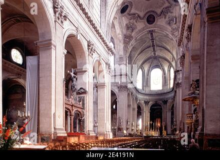 Innenraum, begonnene 1646 Stockfoto