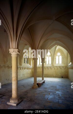 Kapitelsaal Stockfoto