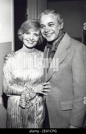 Florence Henderson mit Ehemann Ira Bernstein Credit: Ralph Dominguez/MediaPunch Stockfoto