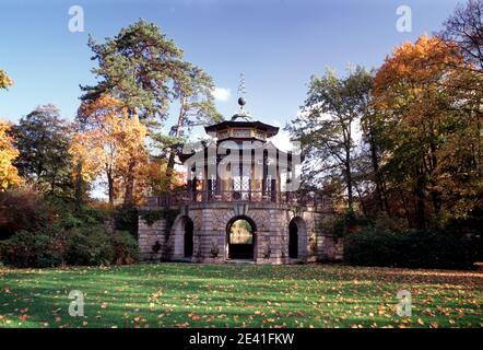 Pavillon Chinois Stockfoto