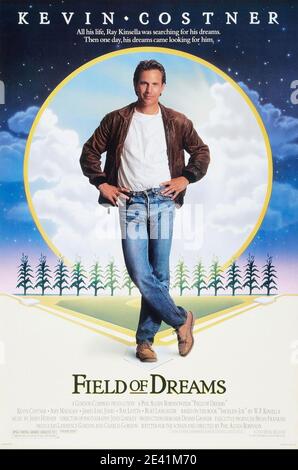 FIELD OF DREAMS 1989 Universal Pictures Film mit Kevin Costner Stockfoto