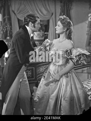 STOLZ und Vorurteil 1940 MGM Film mit Greer Garson und Laurence Olivier Stockfoto