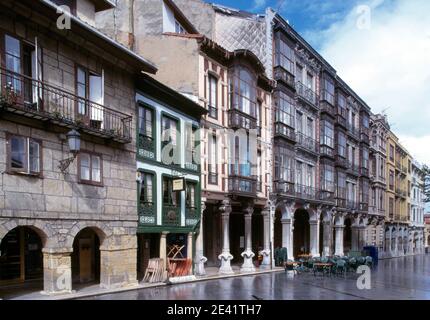 Calle Galiana in der Altstadt Stockfoto