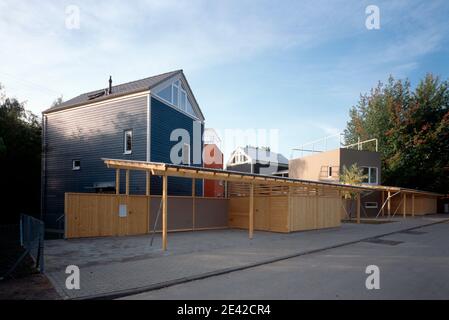 Architekten: Baufrösche/Kassel Stockfoto